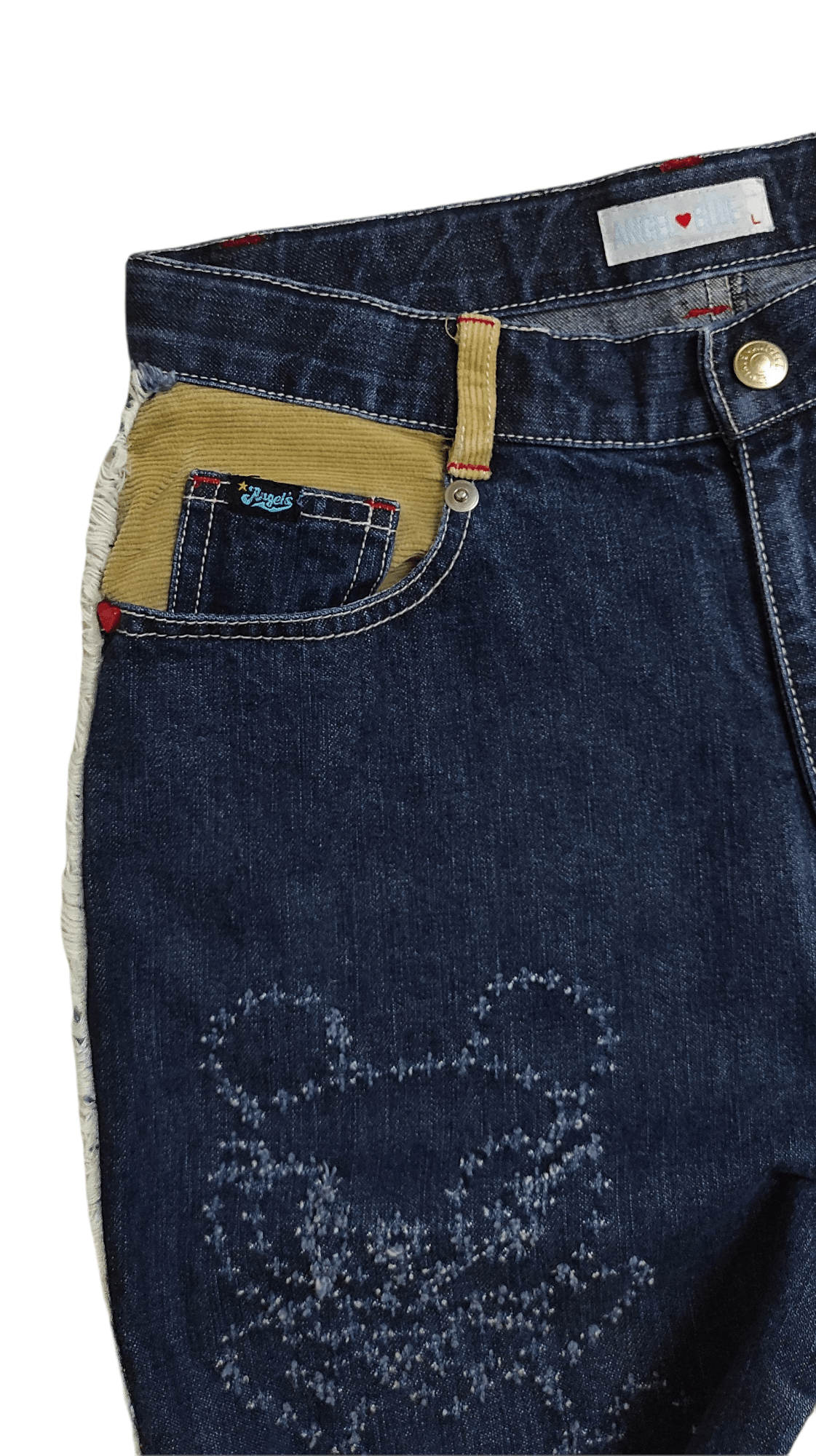 Angel Blue ANGEL BLUE hybrid jeans with detachable ankle leopard fur Size 27" / US 4 / IT 40 - 10 Thumbnail