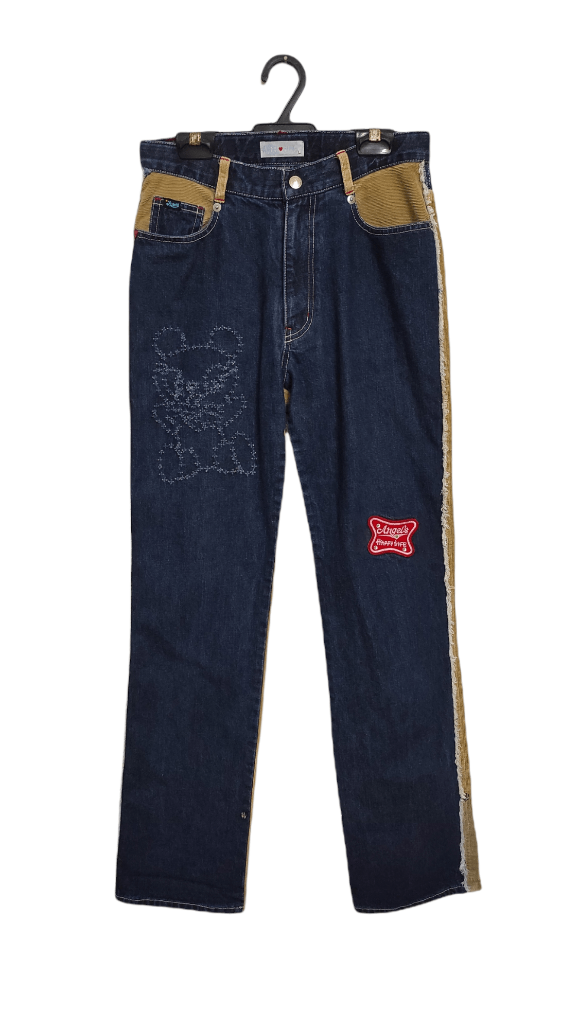 Angel Blue ANGEL BLUE hybrid jeans with detachable ankle leopard fur Size 27" / US 4 / IT 40 - 1 Thumbnail