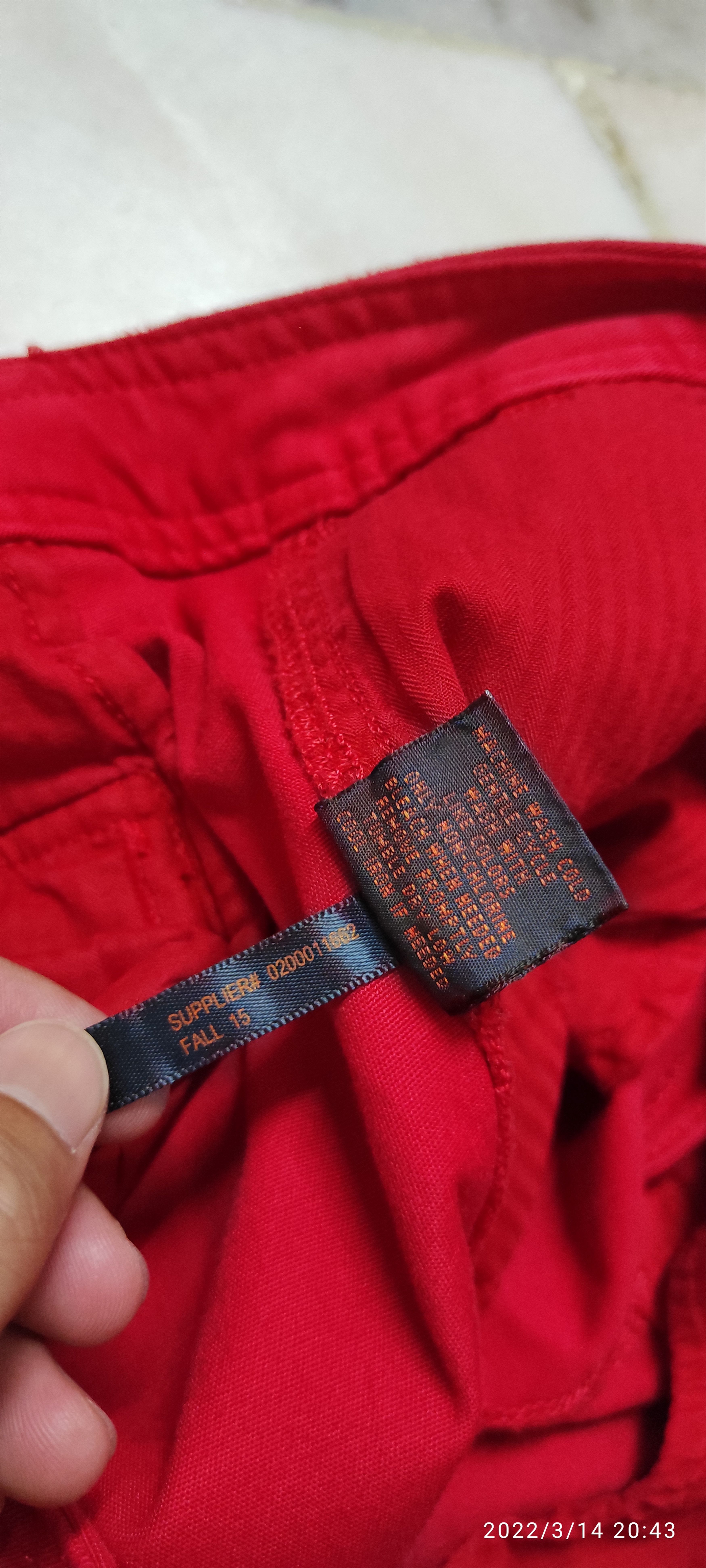 Lo Life FW15 Ralph Lauren utility Cargo Pants with Ankle Zippers Size US 32 / EU 48 - 5 Thumbnail