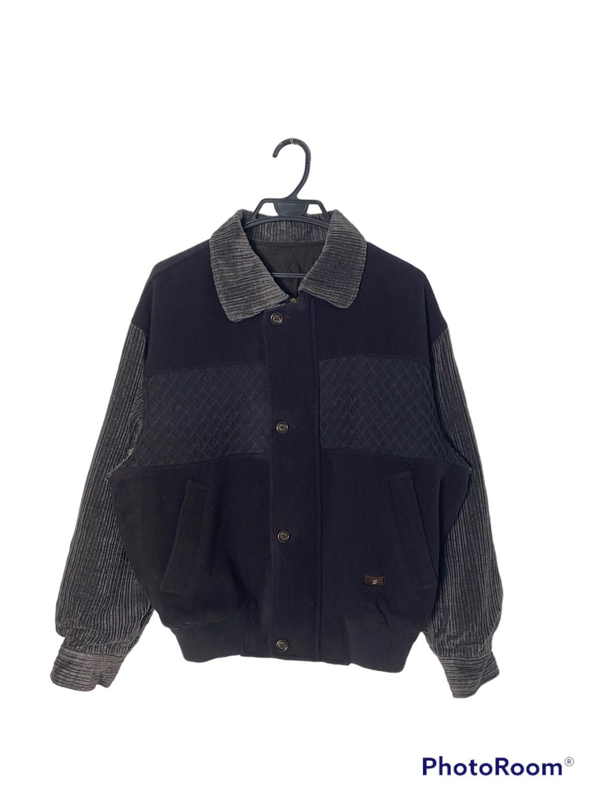 Balenciaga Gray Cotton Bomber