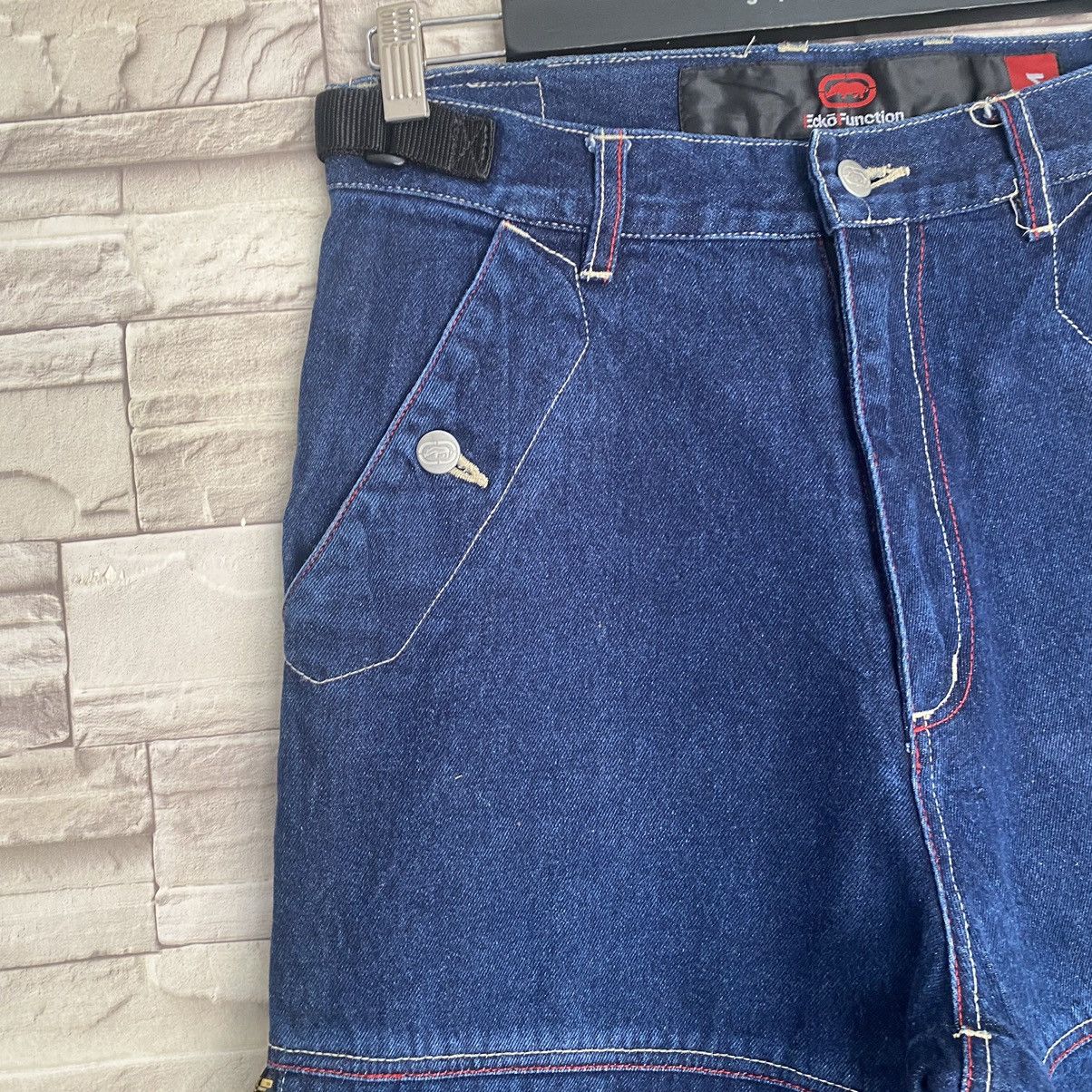 Ecko Unltd. Ecko Funtion Denim Carpenter Baggy Pants Size US 30 / EU 46 - 6 Thumbnail