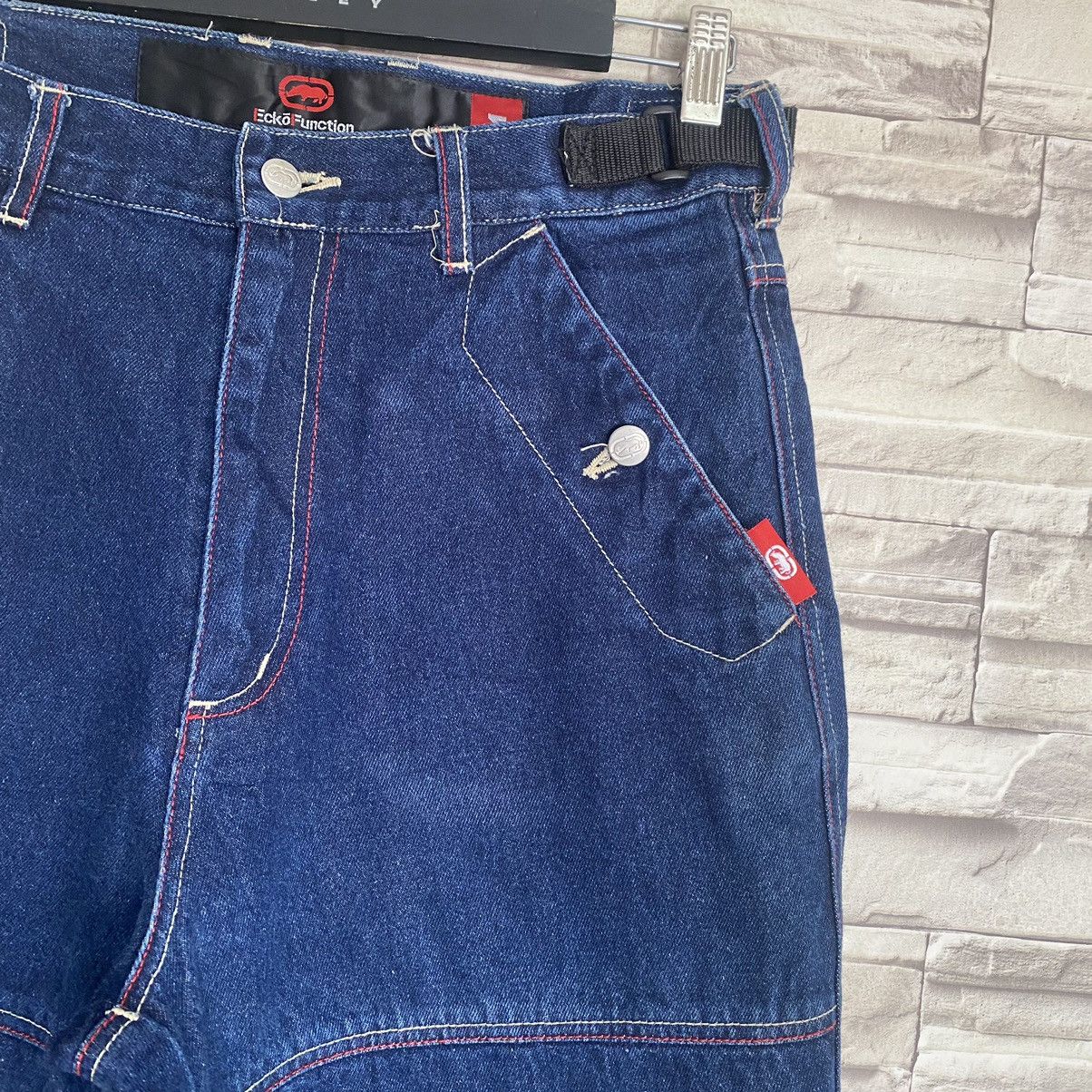 Ecko Unltd. Ecko Funtion Denim Carpenter Baggy Pants Size US 30 / EU 46 - 5 Thumbnail