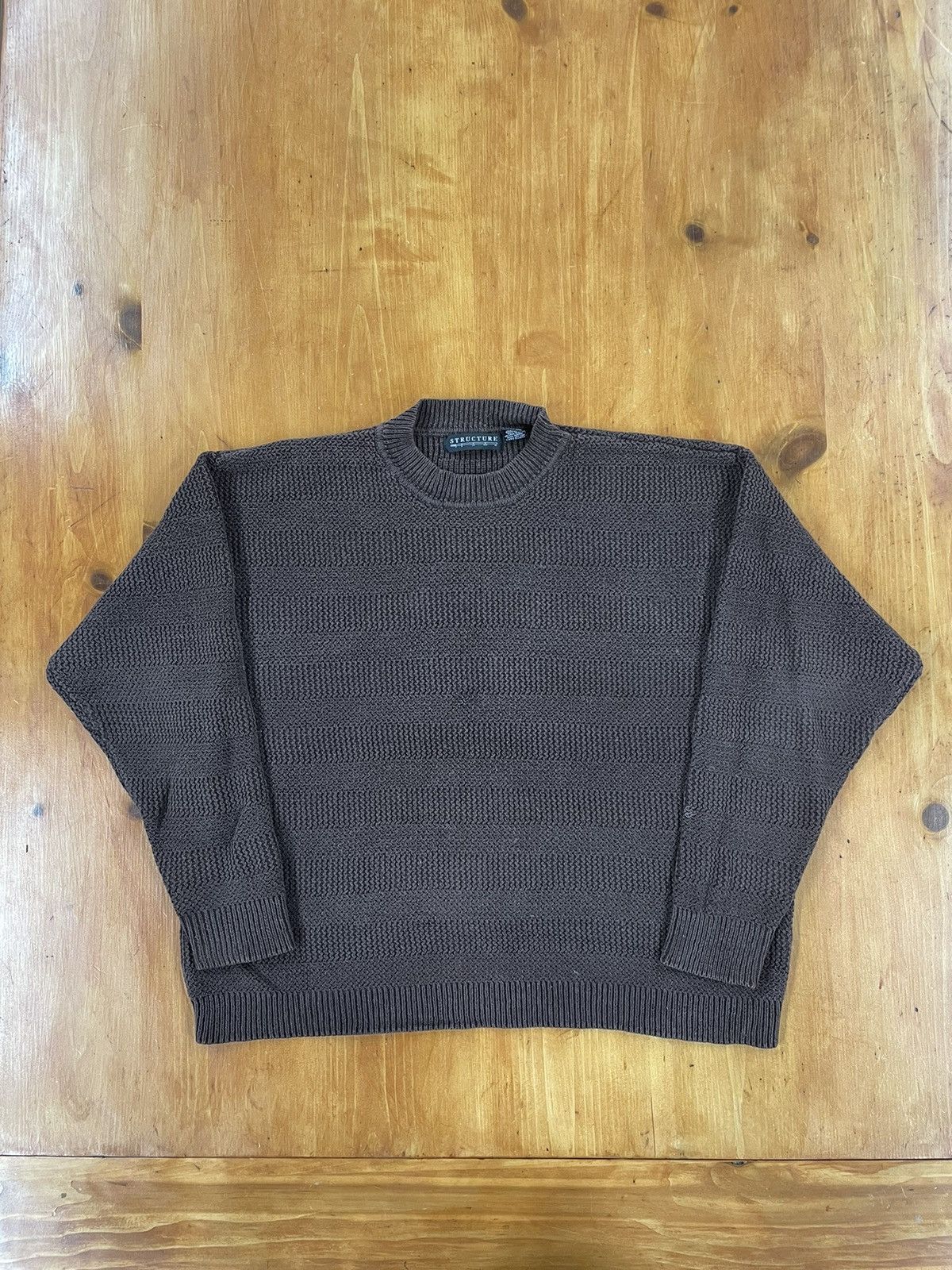 Vintage Vintage Dark Java Wiggle Knit Sweater | Grailed