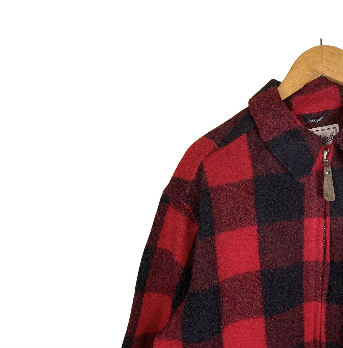 Woolrich Woolen Mills Vintage 80s Woolrich Wool Fleece Jacket Size US L / EU 52-54 / 3 - 2 Thumbnail
