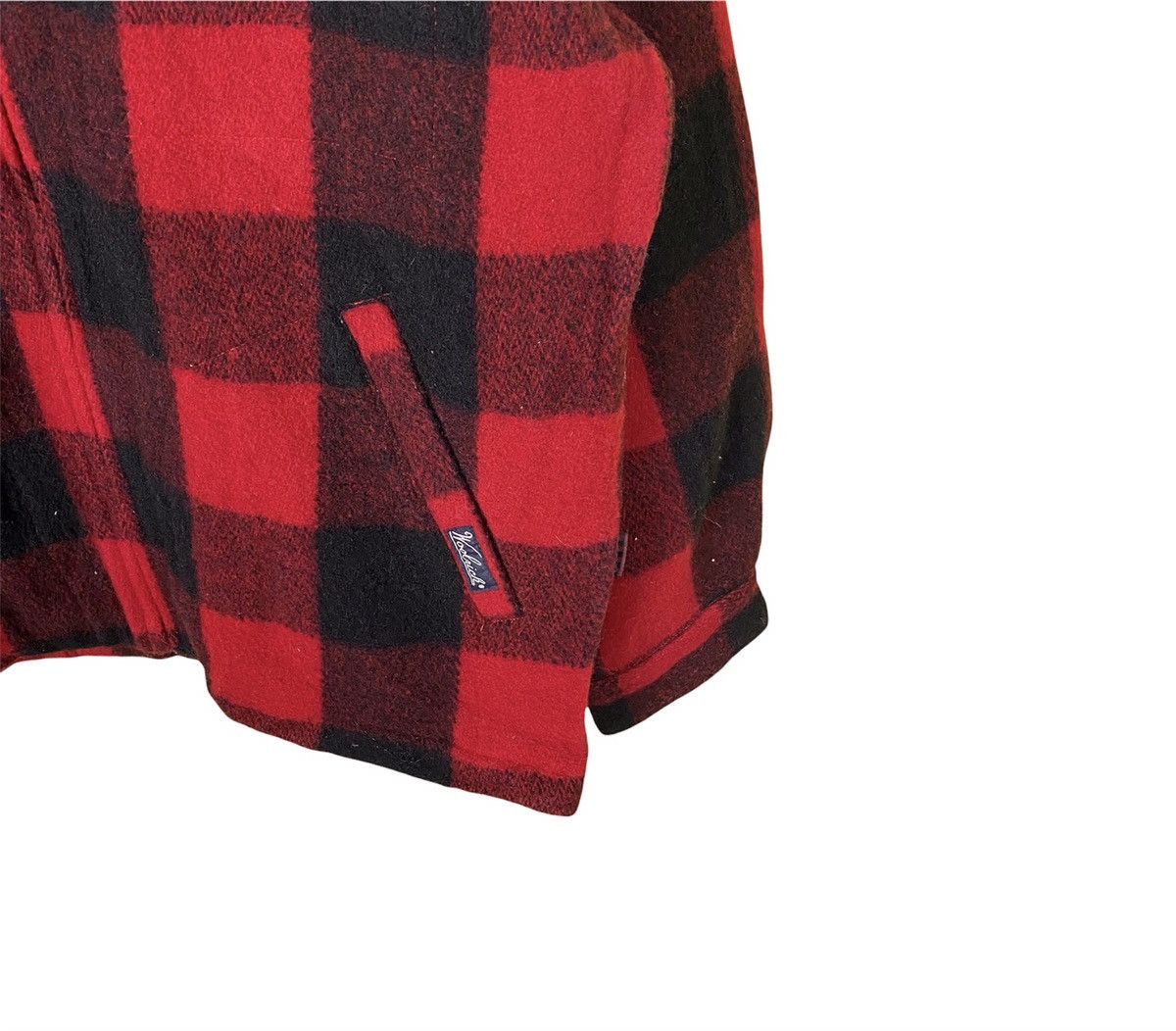 Woolrich Woolen Mills Vintage 80s Woolrich Wool Fleece Jacket Size US L / EU 52-54 / 3 - 5 Thumbnail