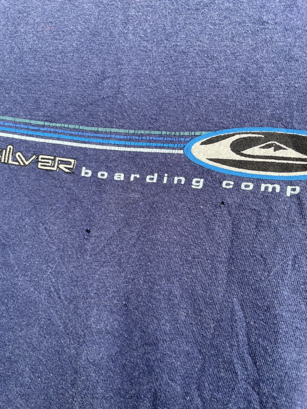 Quiksilver × Vintage 💥Vintage Quicksilver Spell Out Logo Tee USA Size US L / EU 52-54 / 3 - 4 Thumbnail