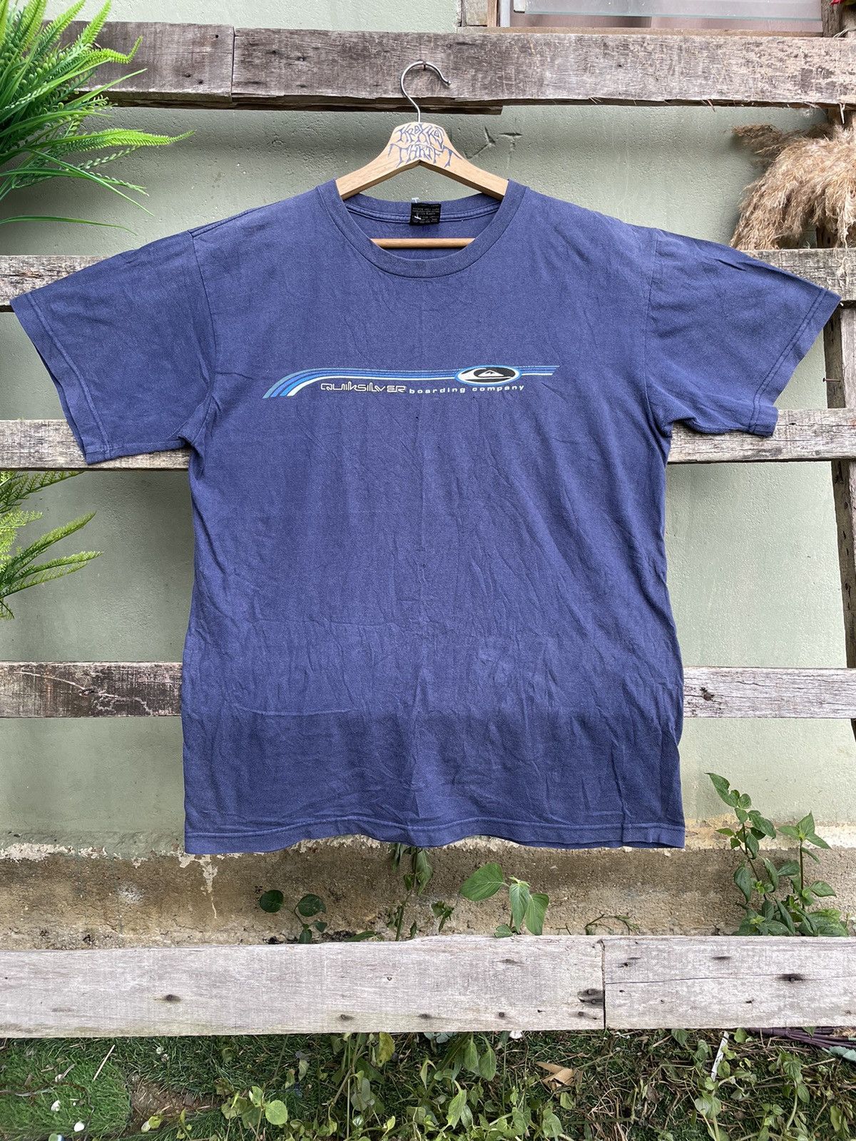 Quiksilver × Vintage 💥Vintage Quicksilver Spell Out Logo Tee USA Size US L / EU 52-54 / 3 - 1 Thumbnail
