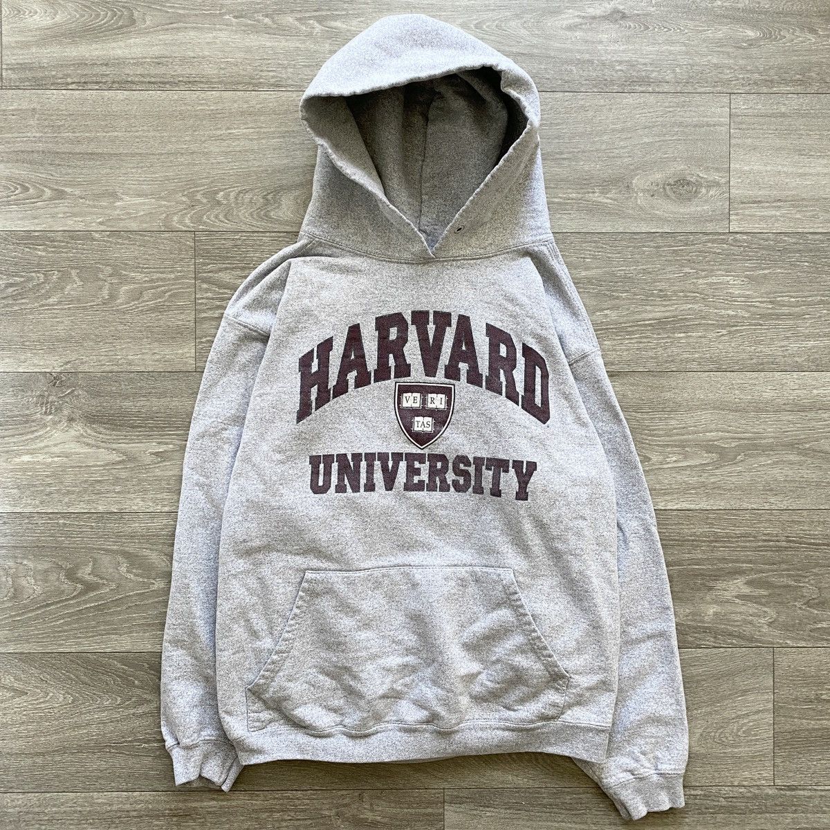 Vintage Vintage 90s Harvard University Hoodie Sweatshirt | Grailed