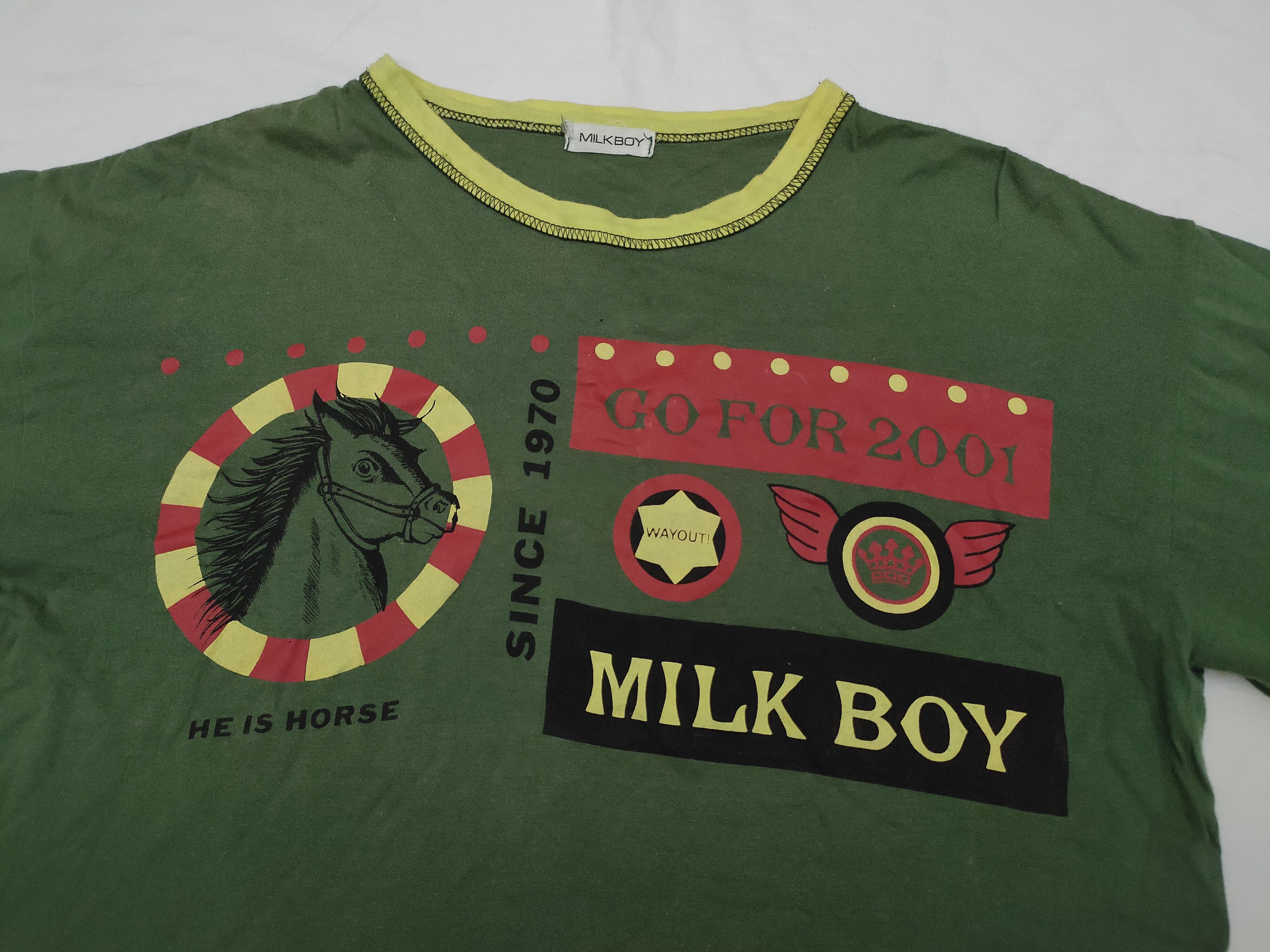 Comme des Garcons × Undercover Vintage Milk Boy TShirt Size US M / EU 48-50 / 2 - 2 Thumbnail