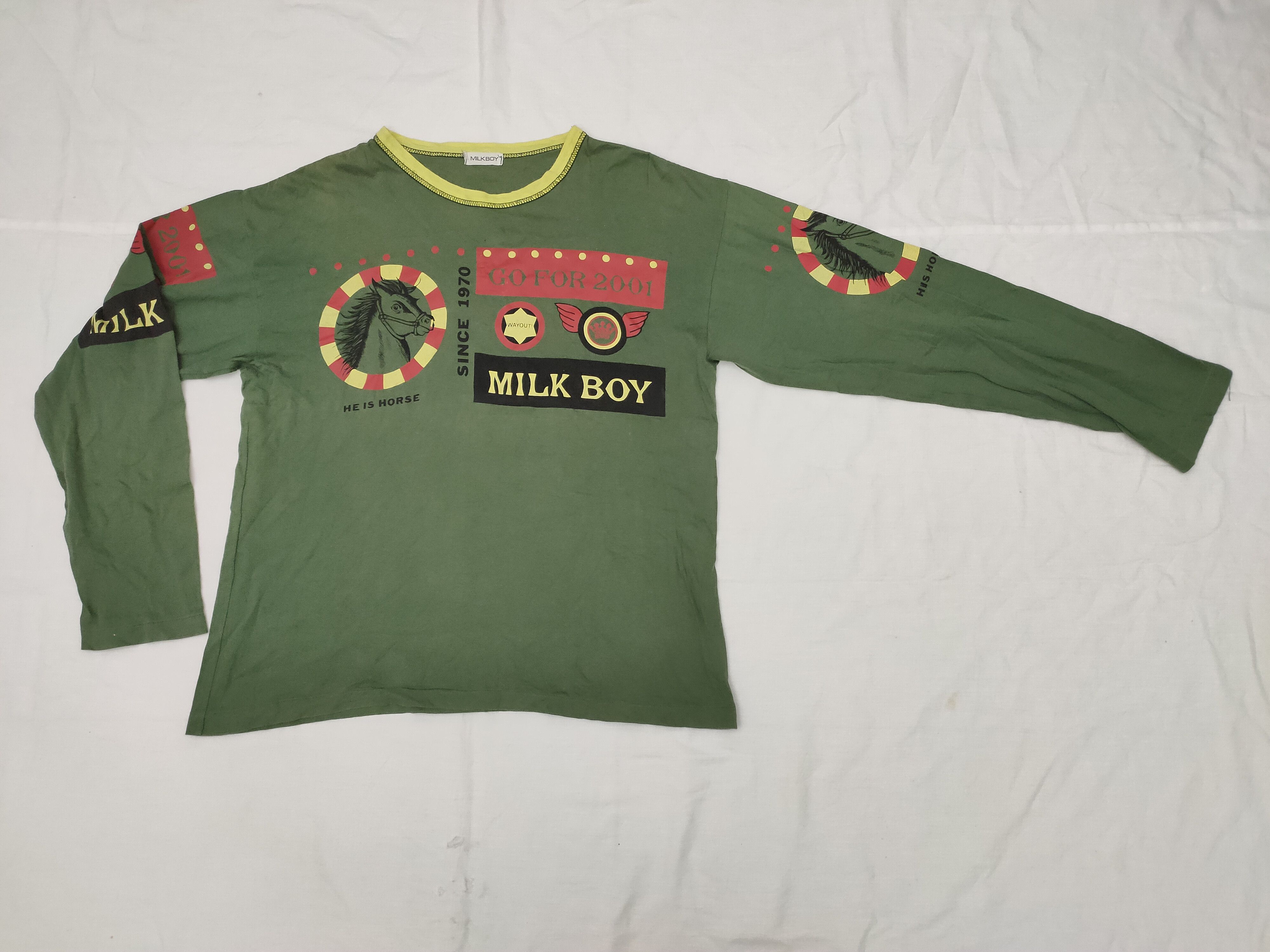 Comme des Garcons × Undercover Vintage Milk Boy TShirt Size US M / EU 48-50 / 2 - 1 Thumbnail
