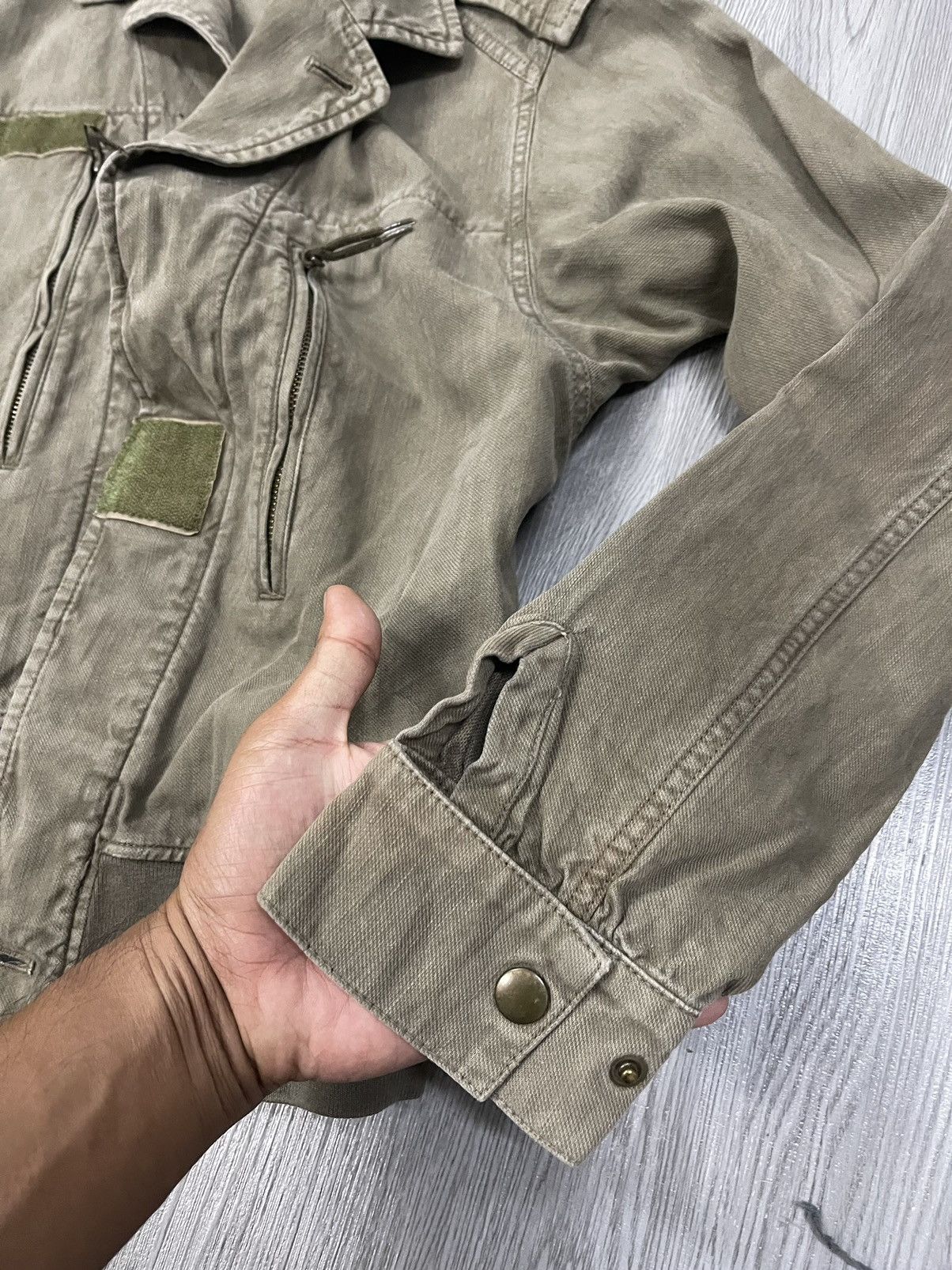 Issey Miyake × Tsumori Chisato Steal🔥🔥Tsumori Chisato Military Style Jacket Size S / US 4 / IT 40 - 14 Thumbnail