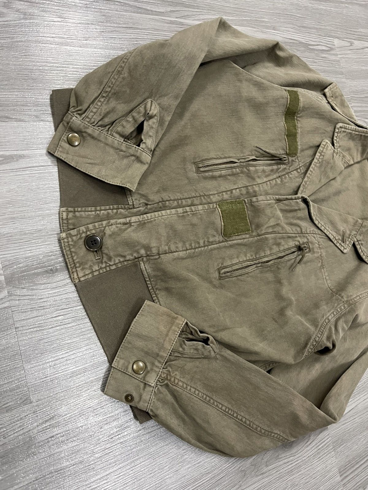 Issey Miyake × Tsumori Chisato Steal🔥🔥Tsumori Chisato Military Style Jacket Size S / US 4 / IT 40 - 4 Thumbnail