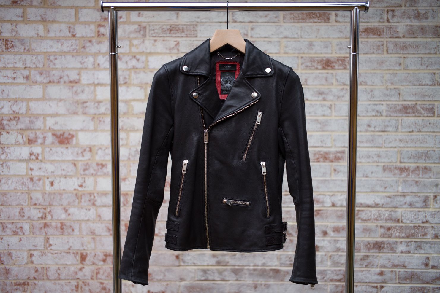 Diesel Diesel L Gibson 1 leather jacket Grailed