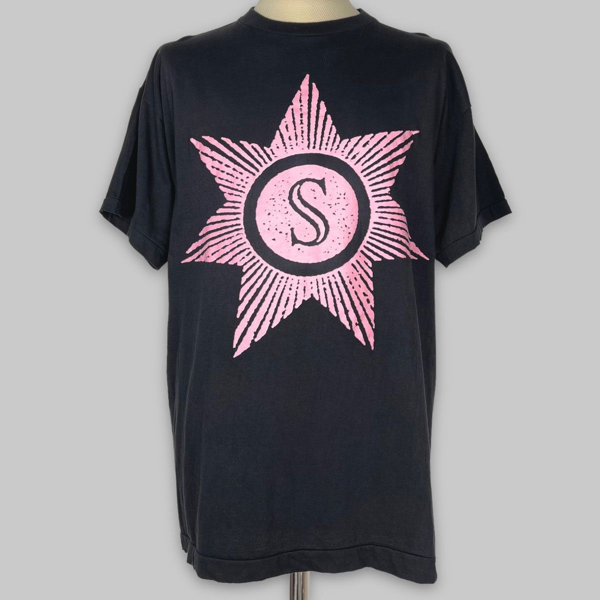 image of Band Tees x Rock T Shirt Vintage 1990 Siouxsie And The Banshees European Tour Shirt in Black (Size 