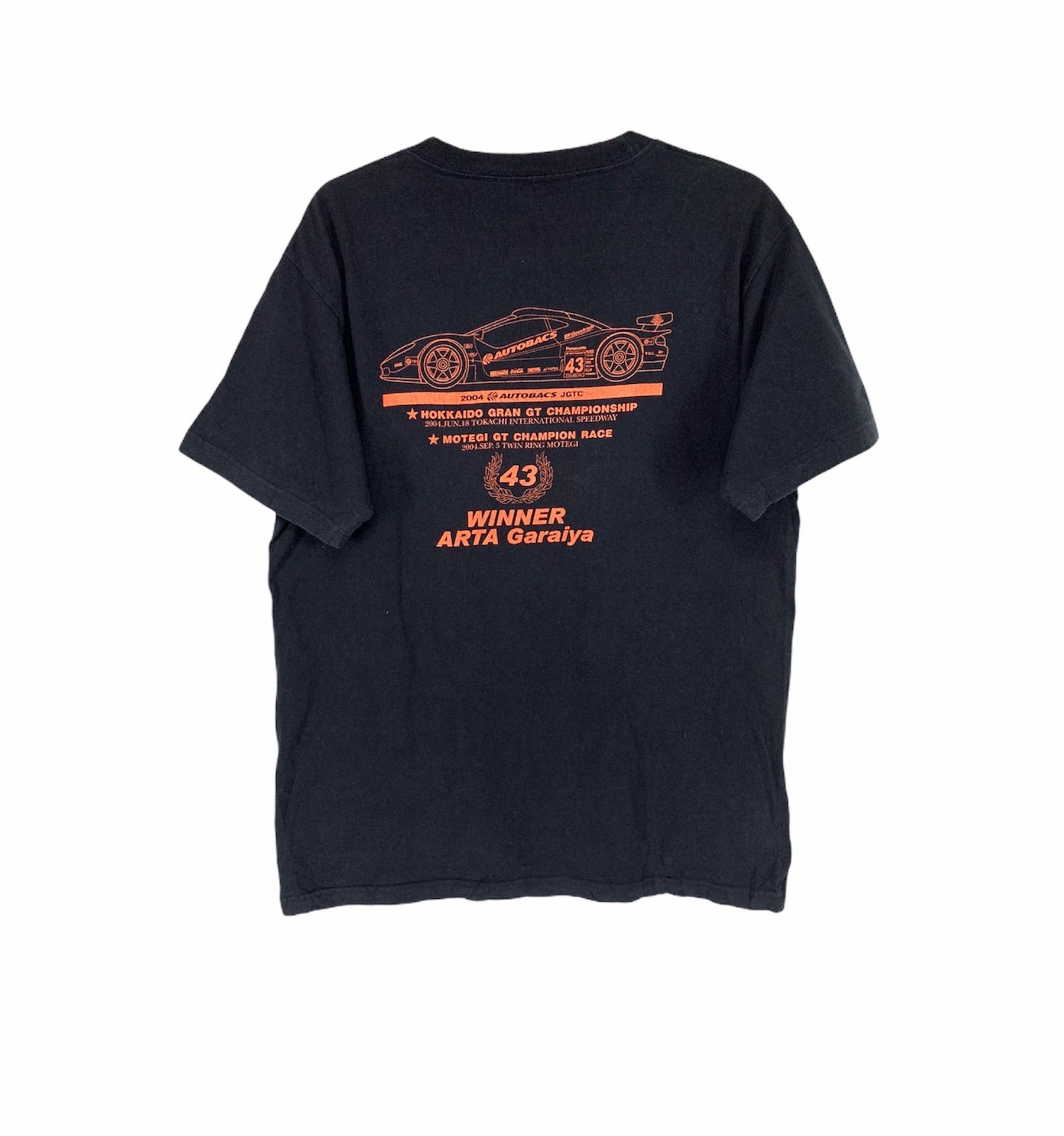 Japanese Brand ARTA Autobacs racing team aguri JGTC winner vtg 00s shirt Size US M / EU 48-50 / 2 - 1 Thumbnail