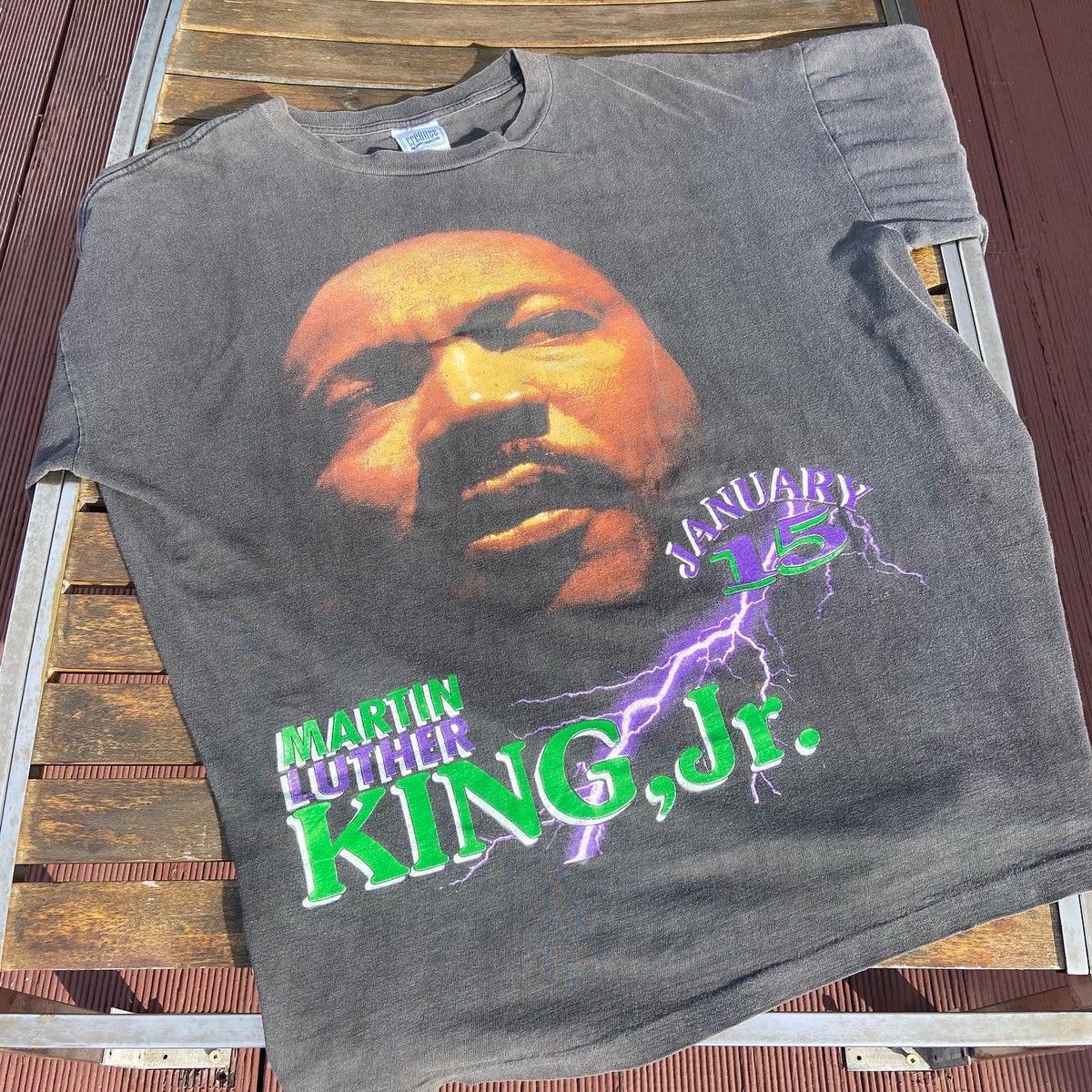 Rap Tees VINTAGE 90’s RAP TEE MARTIN LUTHER KING Size US XL / EU 56 / 4 - 1 Thumbnail