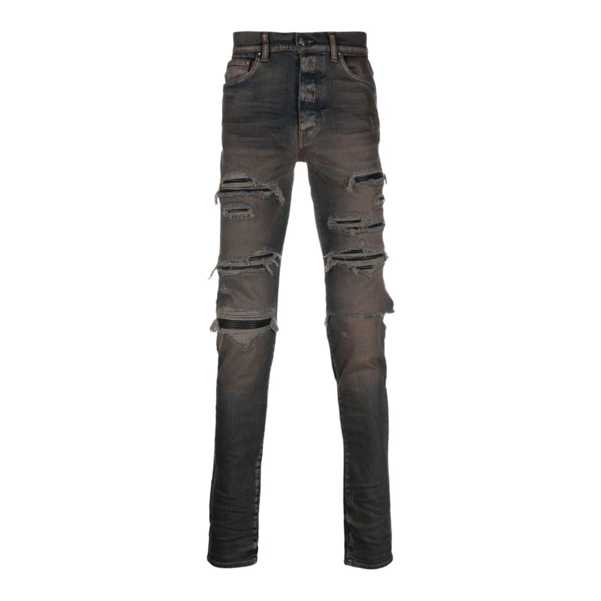 Amiri Thrasher Distressed Skinny Jeans