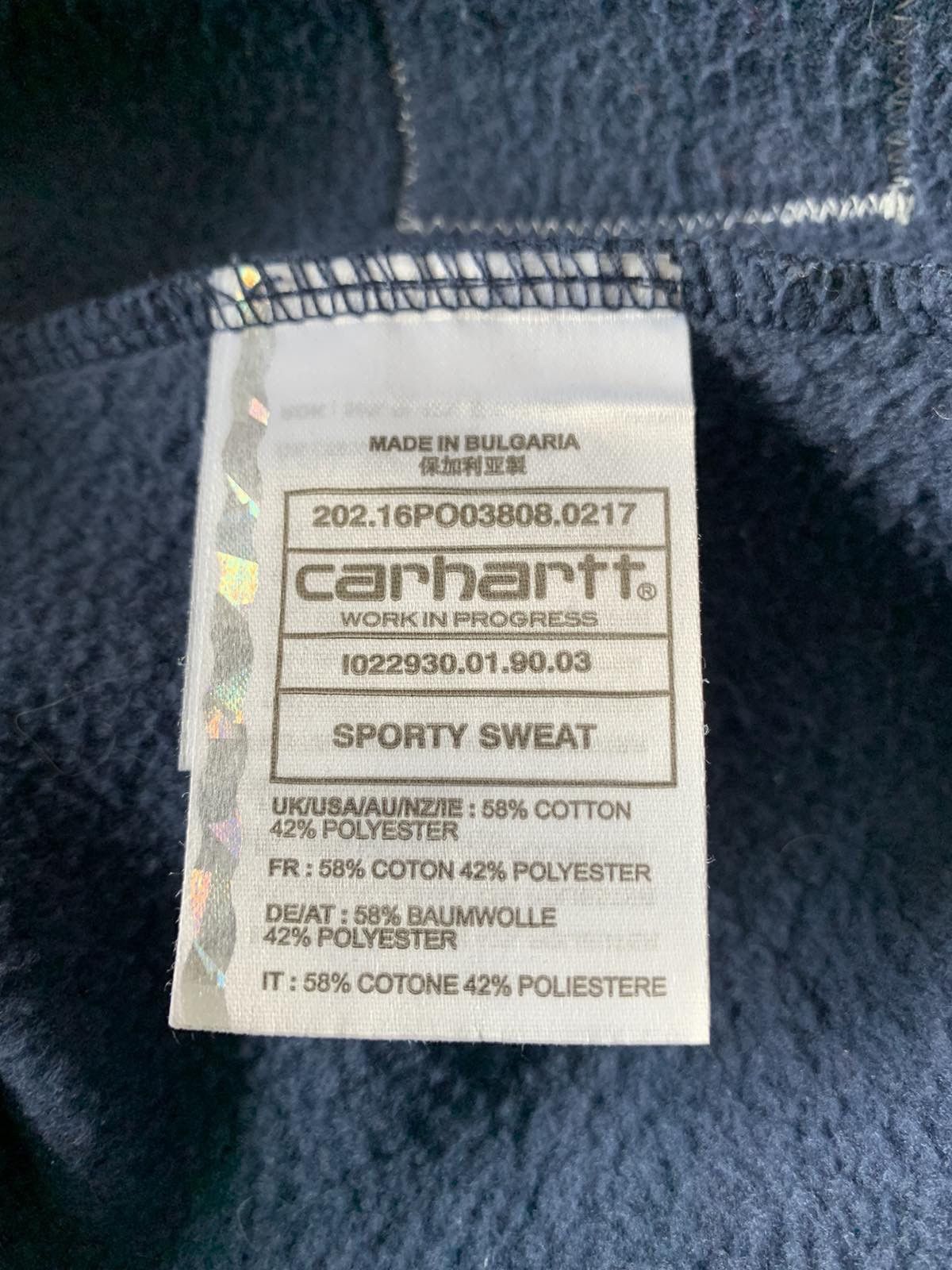 Carhartt 👷‍♂️ Carhartt WIP Sporty Sweatshirt Size US S / EU 44-46 / 1 - 5 Thumbnail