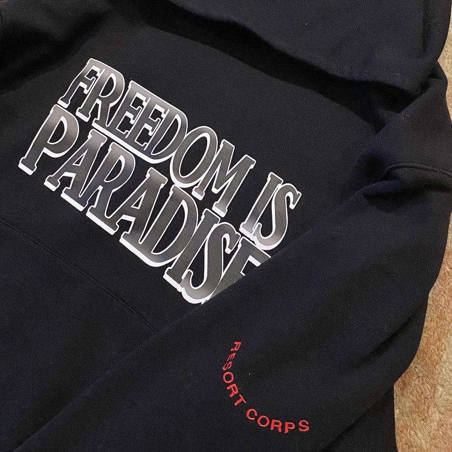 Resort Corps "Paradise" Heavyweight Hoodie in Black Size US M / EU 48-50 / 2 - 3 Thumbnail