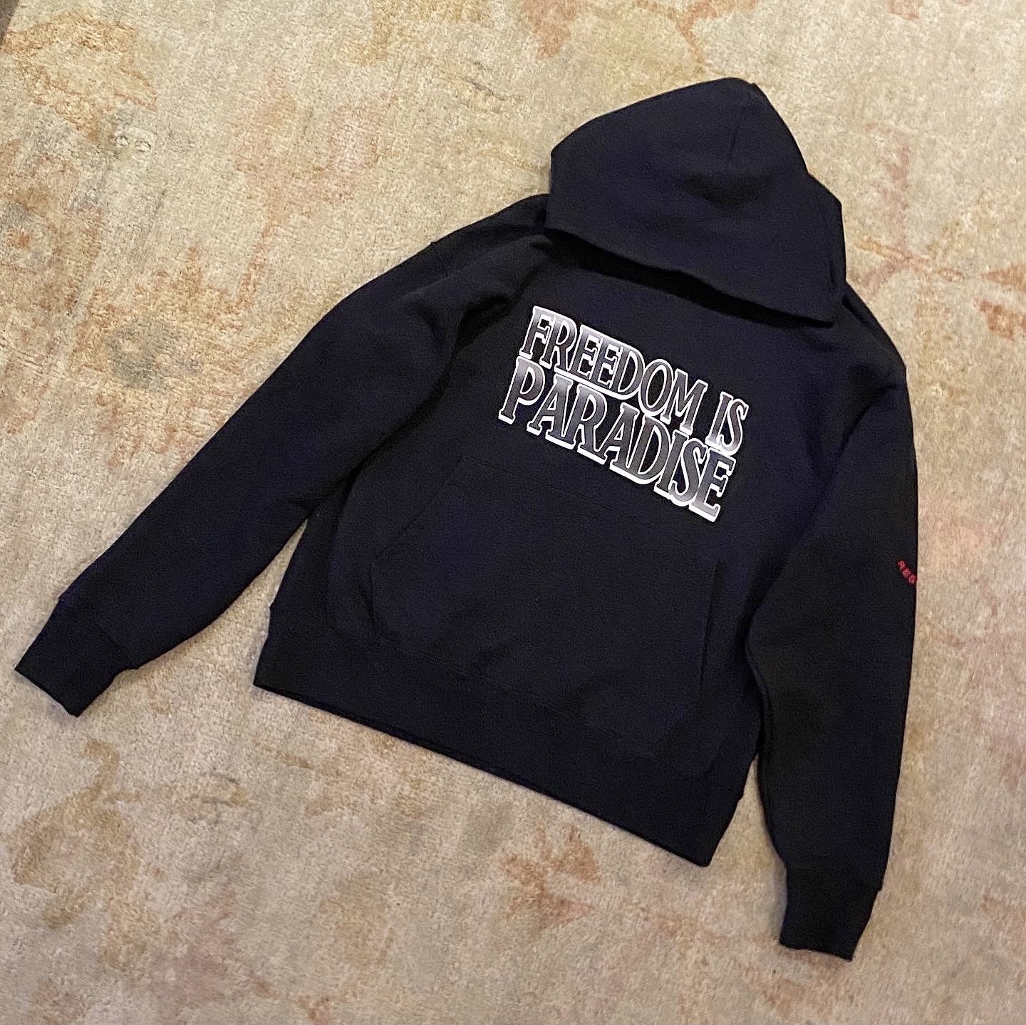 Resort Corps "Paradise" Heavyweight Hoodie in Black Size US M / EU 48-50 / 2 - 2 Thumbnail