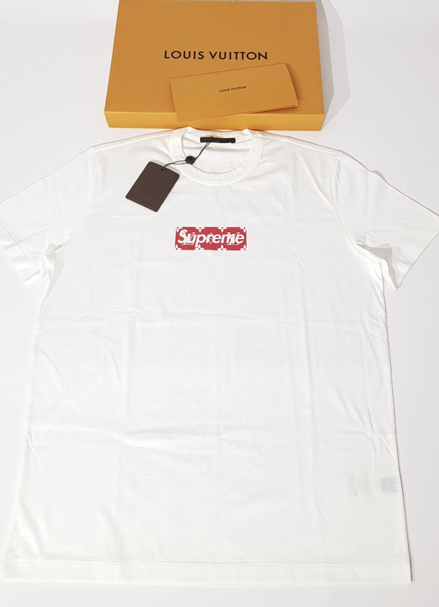 Louis vuitton box logo tee hotsell