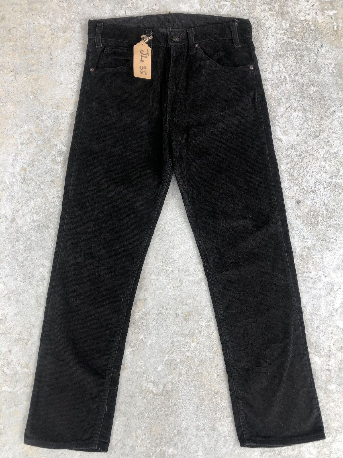 image of Levis x Made In USA Vintage 80’S Levi’S Corduroy Jeans 521 in Black, Men's (Size 33)