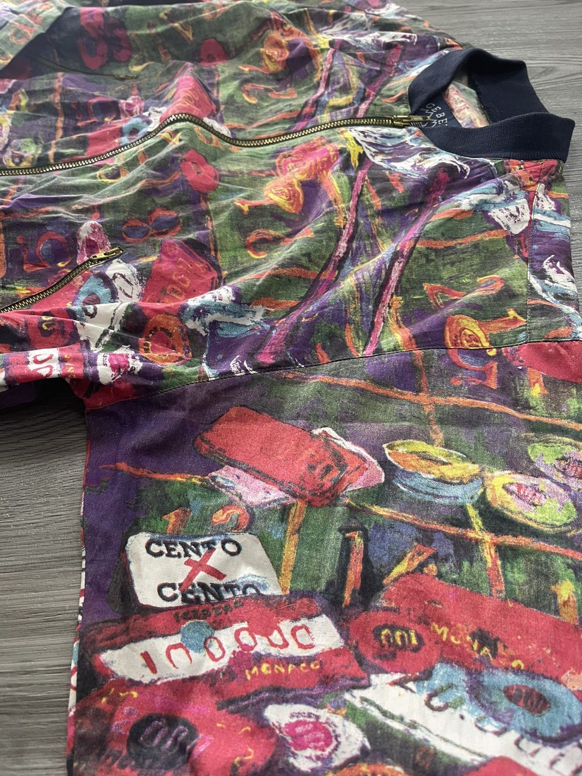 Iceberg 🔥🔥Iceberg X Cento art full print light cotton jacket Size S / US 4 / IT 40 - 7 Thumbnail