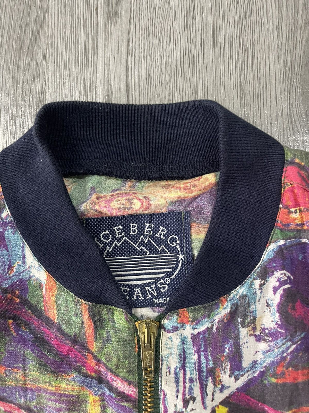 Iceberg 🔥🔥Iceberg X Cento art full print light cotton jacket Size S / US 4 / IT 40 - 4 Thumbnail