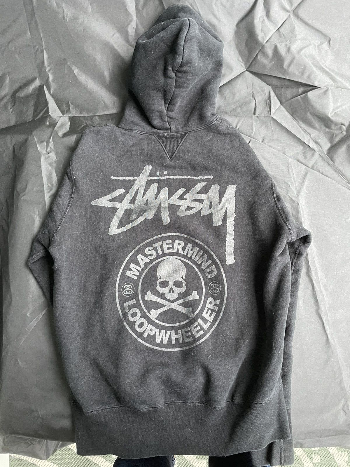 Stussy Stussy x Mastermind x Loopwheeler hoodie Size M | Grailed