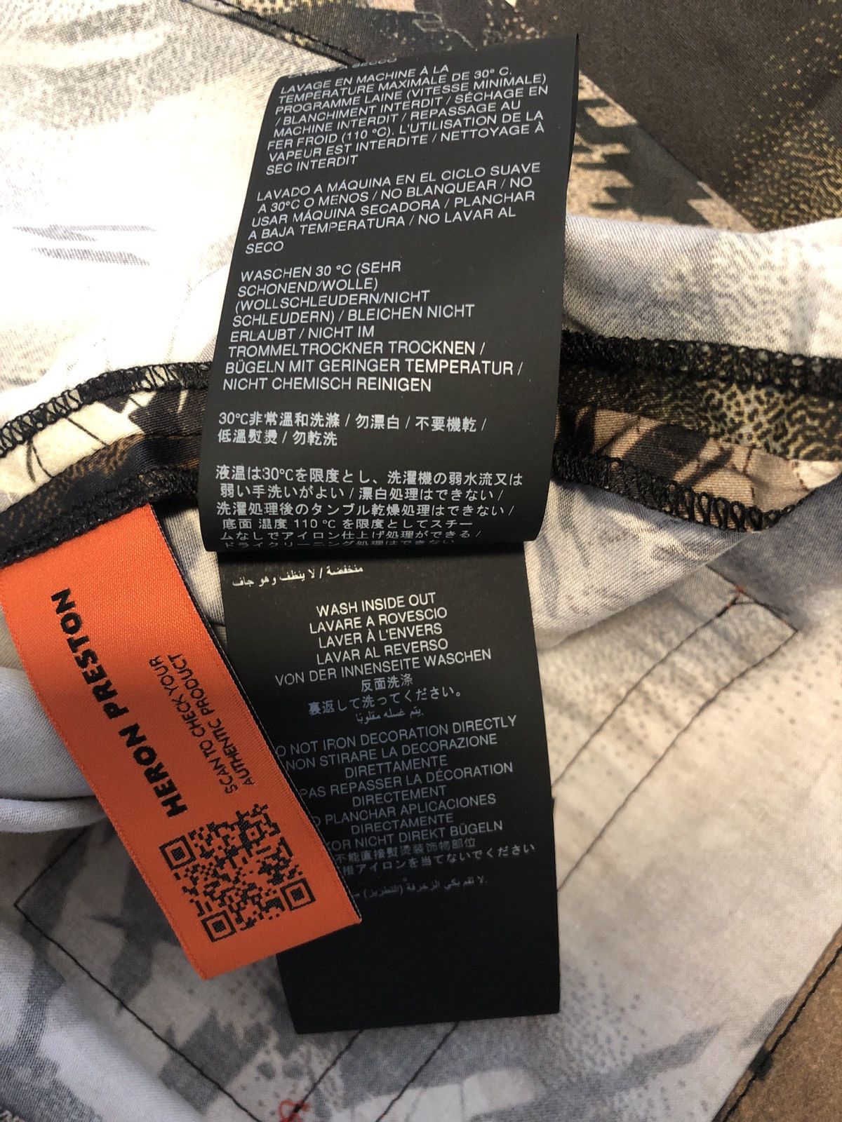 Heron Preston Heron Preston Camo Bowling Shirt Size US M / EU 48-50 / 2 - 7 Thumbnail