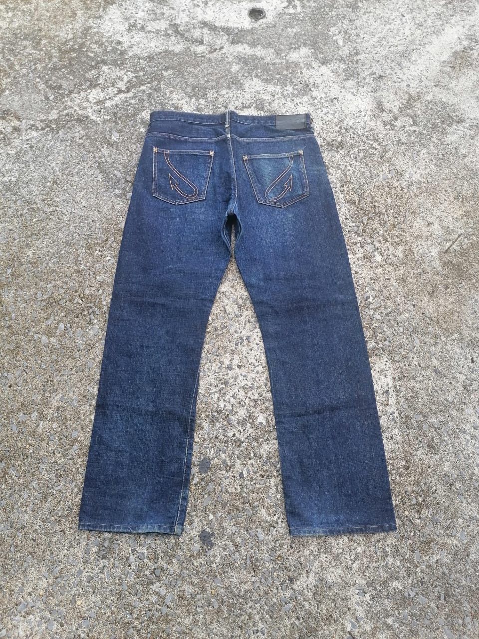 Japanese Brand Rats Made In Japan Selvedge Denim Jeans Size US 34 / EU 50 - 9 Thumbnail