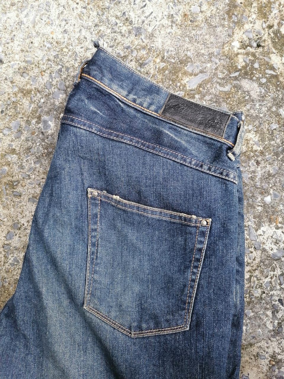 Japanese Brand × NANO universe Nano Universe Fly Button Distressed Denim Jeans Size US 32 / EU 48 - 4 Thumbnail