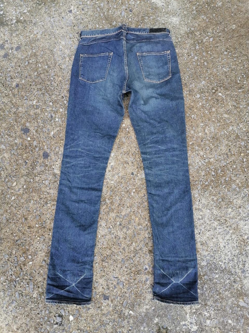 Japanese Brand × NANO universe Nano Universe Fly Button Distressed Denim Jeans Size US 32 / EU 48 - 2 Thumbnail