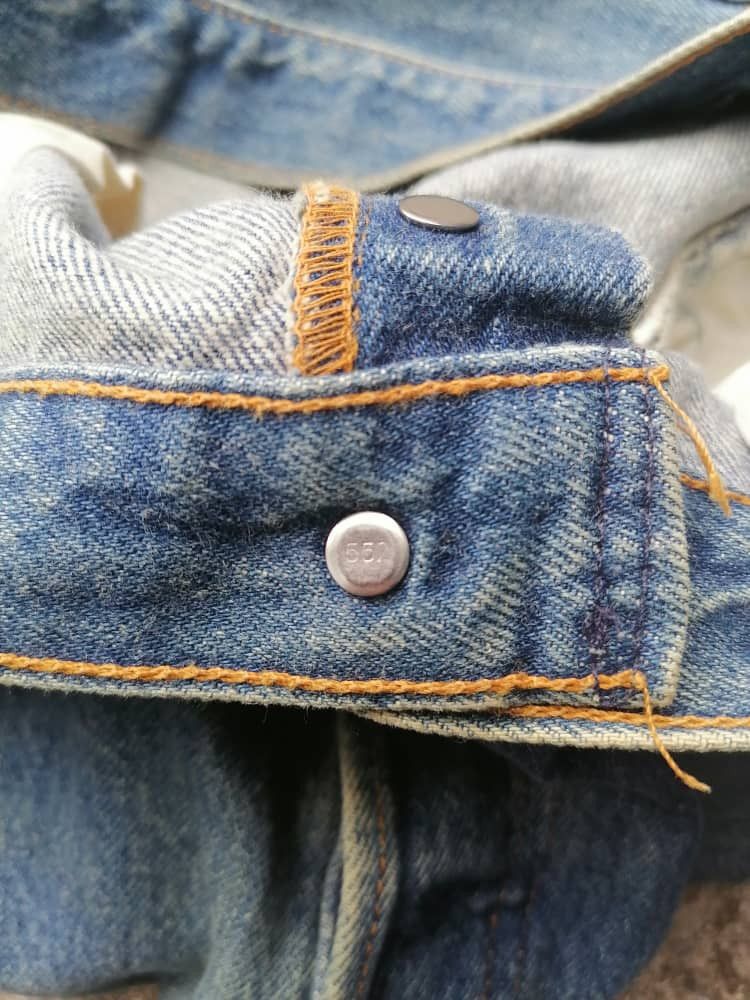 Levi's × Levi's Vintage Clothing Levi's Strauss 501xx Fly Button Denim Jeans Size US 33 - 3 Thumbnail