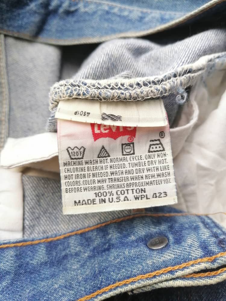Levi's × Levi's Vintage Clothing Levi's Strauss 501xx Fly Button Denim Jeans Size US 33 - 4 Thumbnail