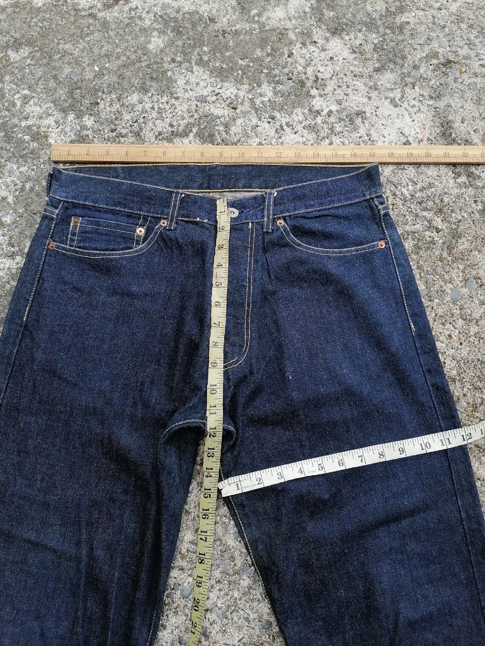 Japanese Brand × Vintage Vintage Lot 707 Bonmarlen Made In Japan Selvedge Denim Jeans Size US 34 / EU 50 - 5 Thumbnail