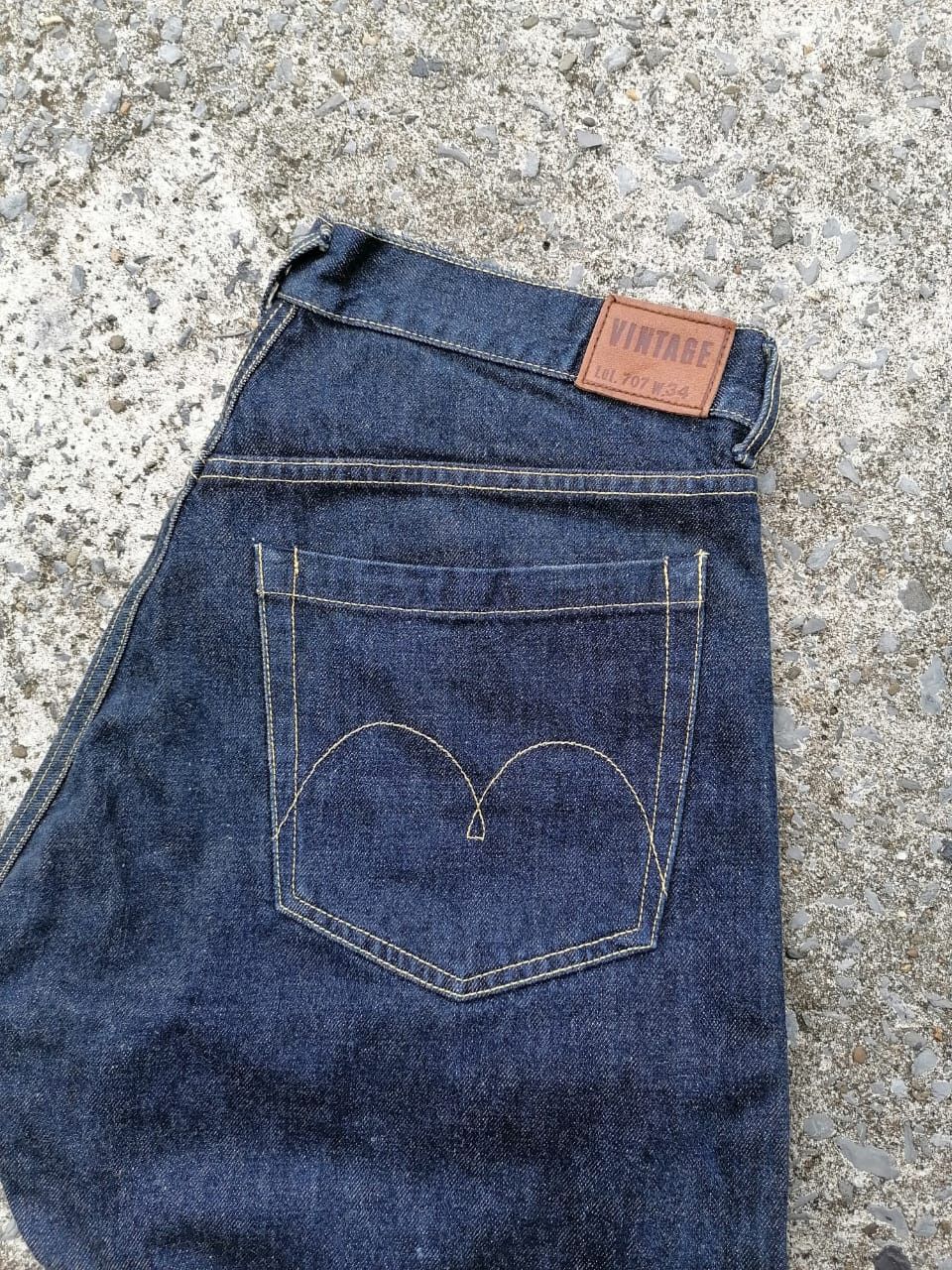 Japanese Brand × Vintage Vintage Lot 707 Bonmarlen Made In Japan Selvedge Denim Jeans Size US 34 / EU 50 - 8 Thumbnail