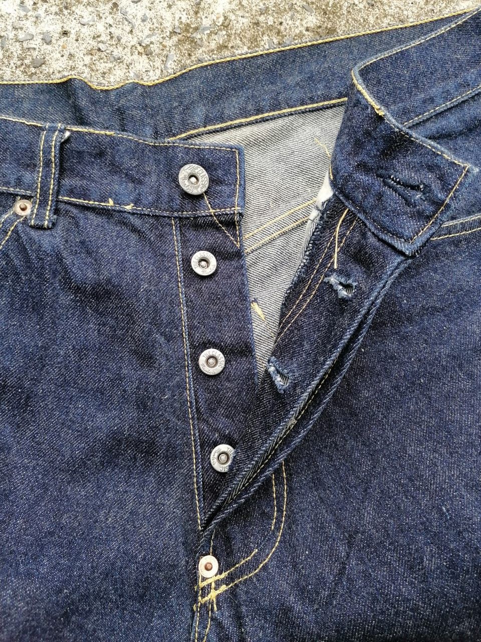 Japanese Brand × Vintage Vintage Lot 707 Bonmarlen Made In Japan Selvedge Denim Jeans Size US 34 / EU 50 - 3 Thumbnail