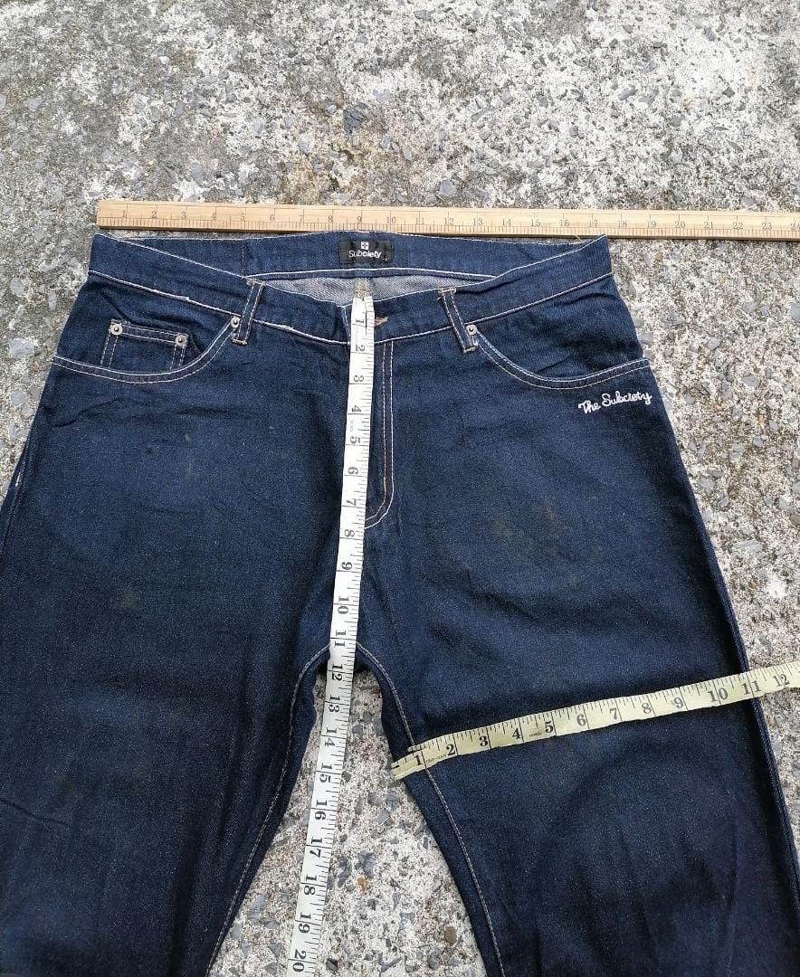 Other Subciety Spellout Denim Jeans Size US 34 / EU 50 - 3 Thumbnail