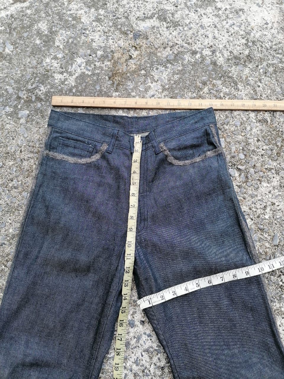 Boycott × Japanese Brand Boycott Made In Japan Women Bootcut Jeans Size 30" / US 8 / IT 44 - 2 Thumbnail