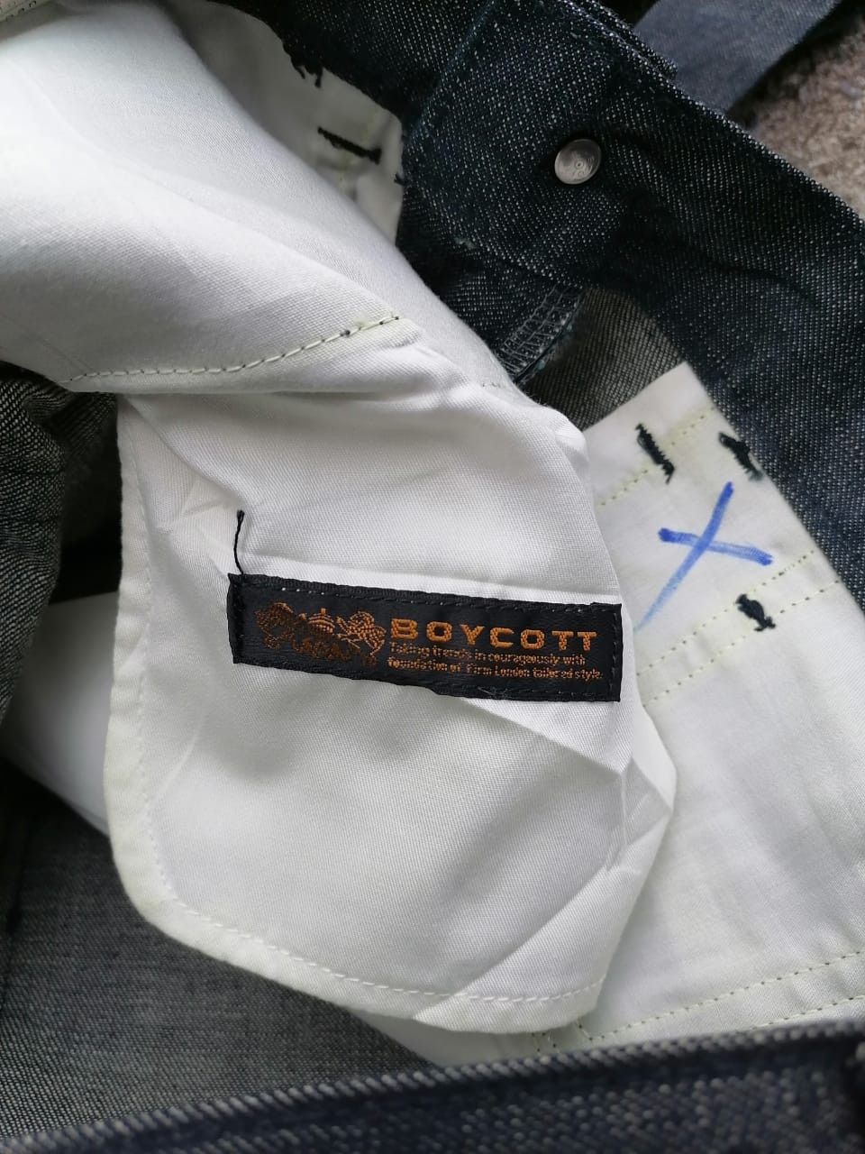 Boycott × Japanese Brand Boycott Made In Japan Women Bootcut Jeans Size 30" / US 8 / IT 44 - 7 Thumbnail