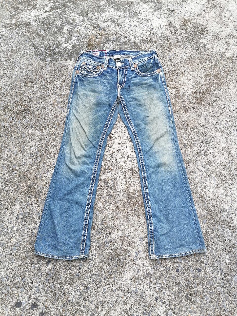 image of True Religion Billy Super T Seat 34 Denim Jeans, Men's (Size 32)