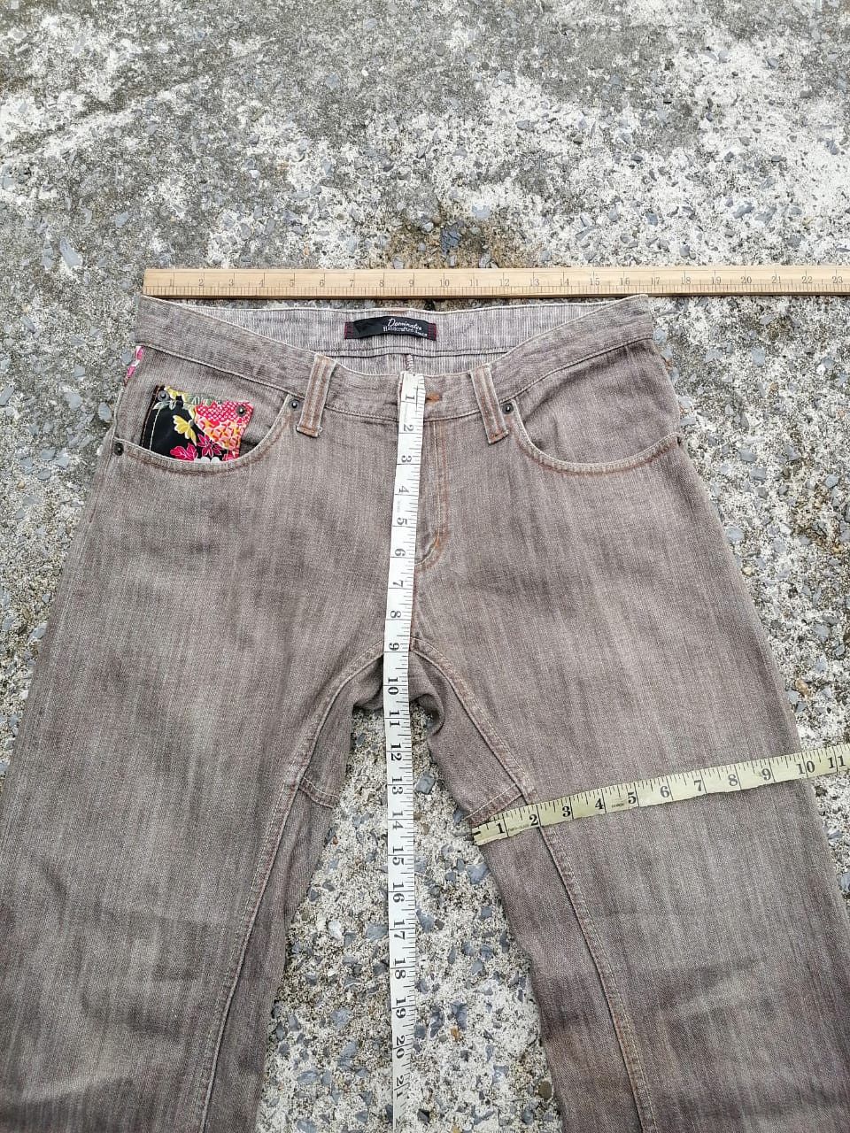 Designer × Japanese Brand Dominate Handcrafted Flowers Pants Size US 32 / EU 48 - 5 Thumbnail