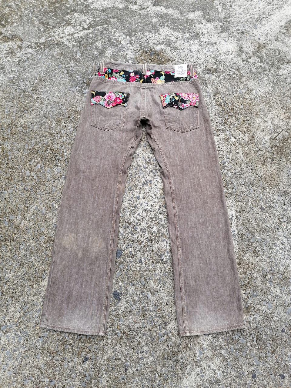 Designer × Japanese Brand Dominate Handcrafted Flowers Pants Size US 32 / EU 48 - 1 Thumbnail