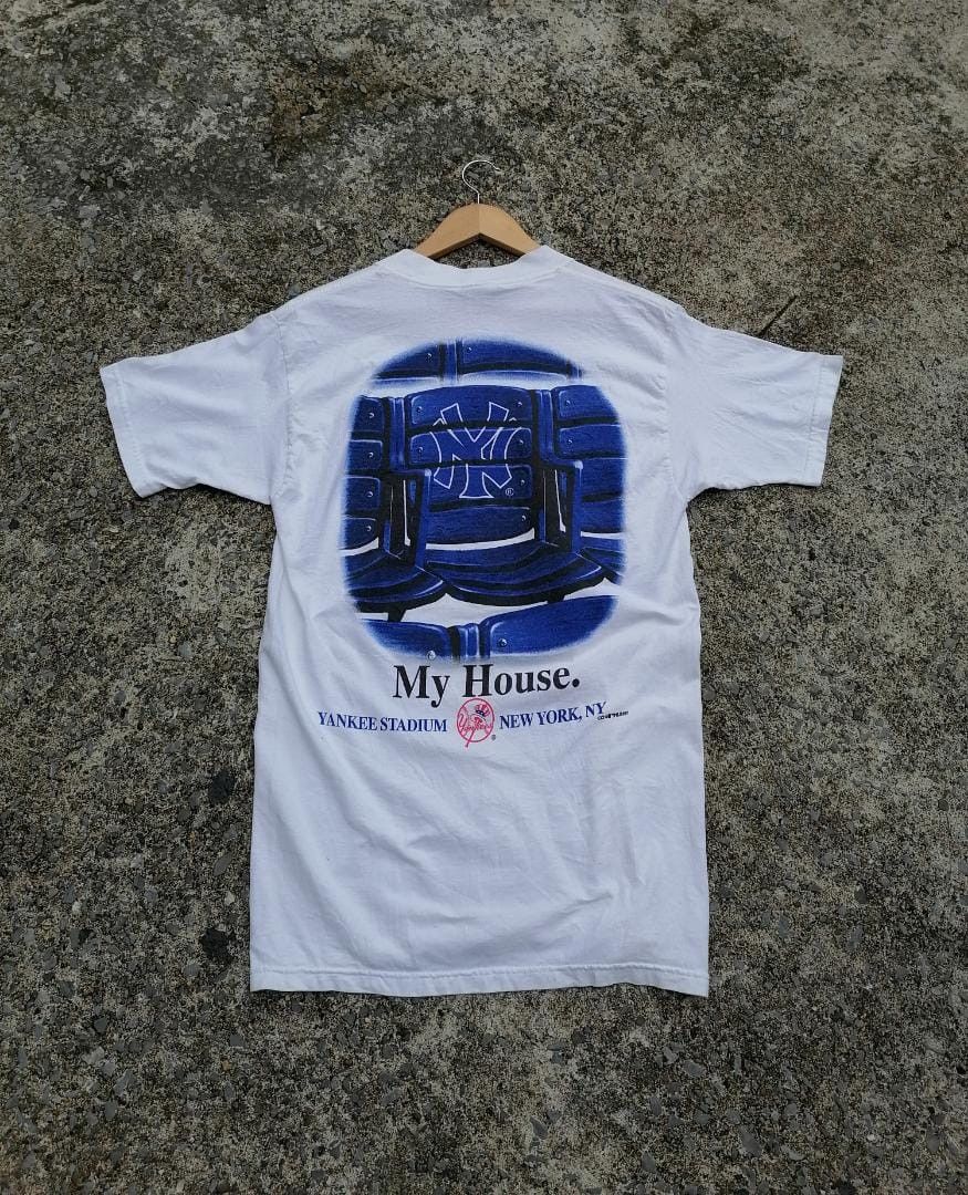 MLB × New York Yankees × Vintage Vintage 90s New York Yankees My Ball My House Tee Size US M / EU 48-50 / 2 - 6 Thumbnail