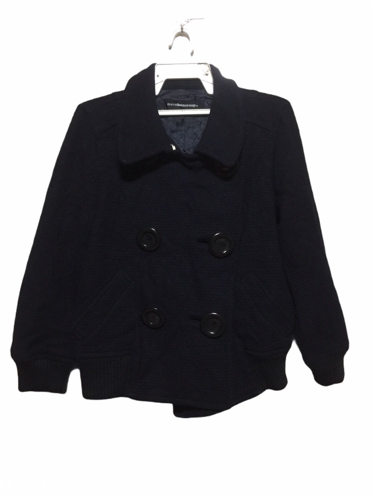 Mercibeaucoup Double Breasted Nice Design Jacket