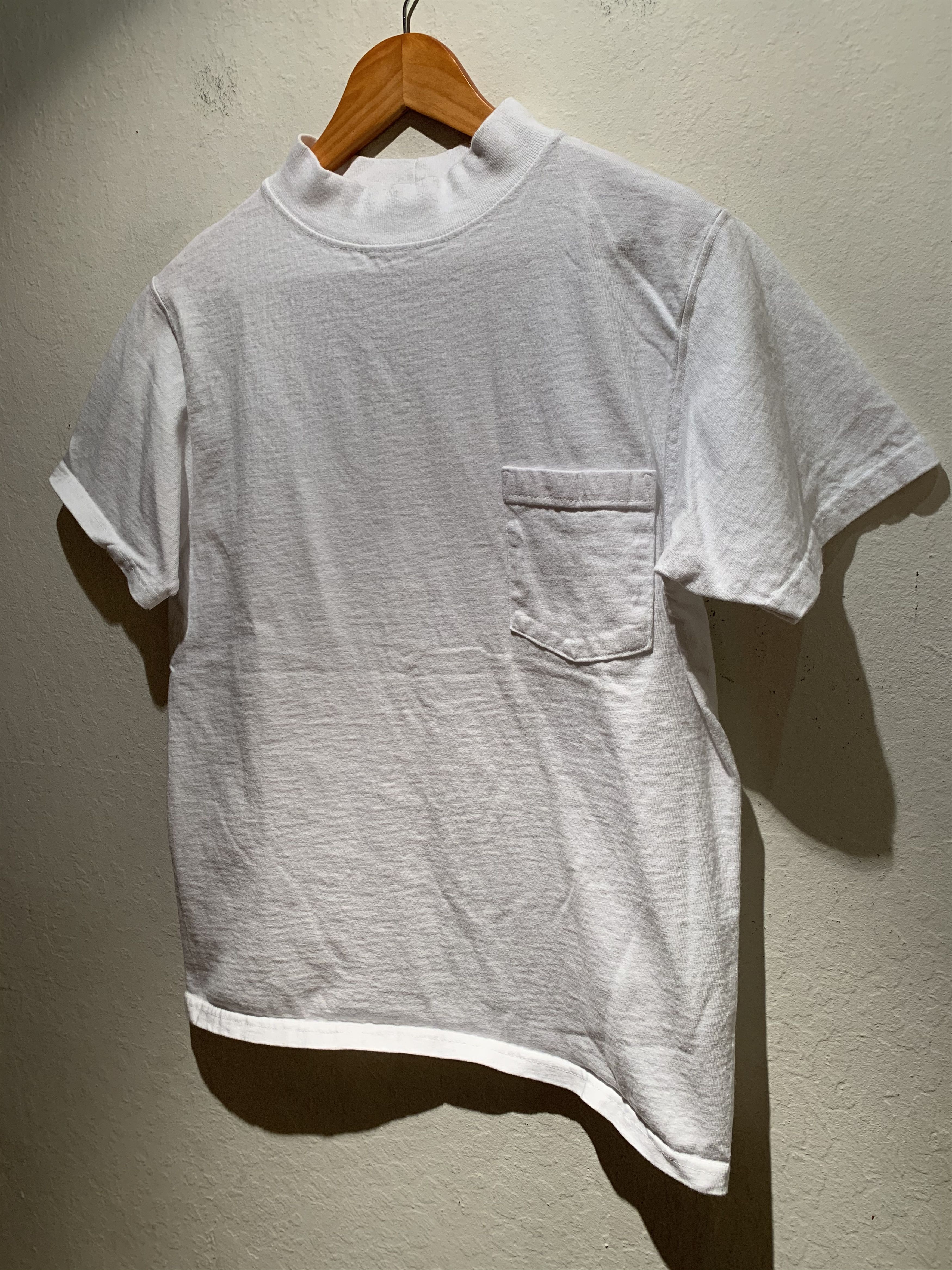 Vintage *RARE* Vintage Mock Neck USA-Made Boxy Cut Pocket Shirt Size US M / EU 48-50 / 2 - 1 Thumbnail