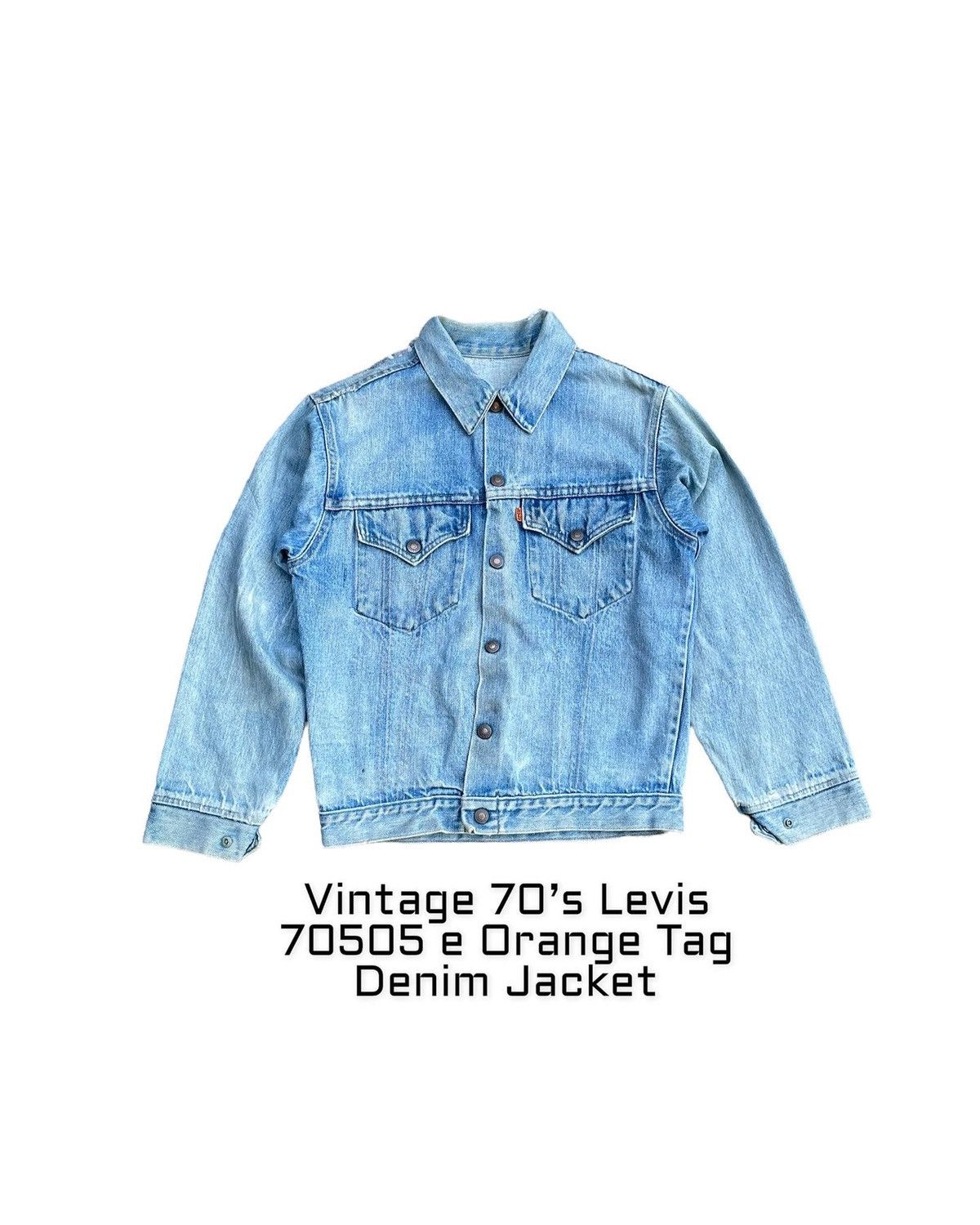 Other Vintage 70’s Levis 70505 e Orange Tag Size US M / EU 48-50 / 2 - 1 Thumbnail