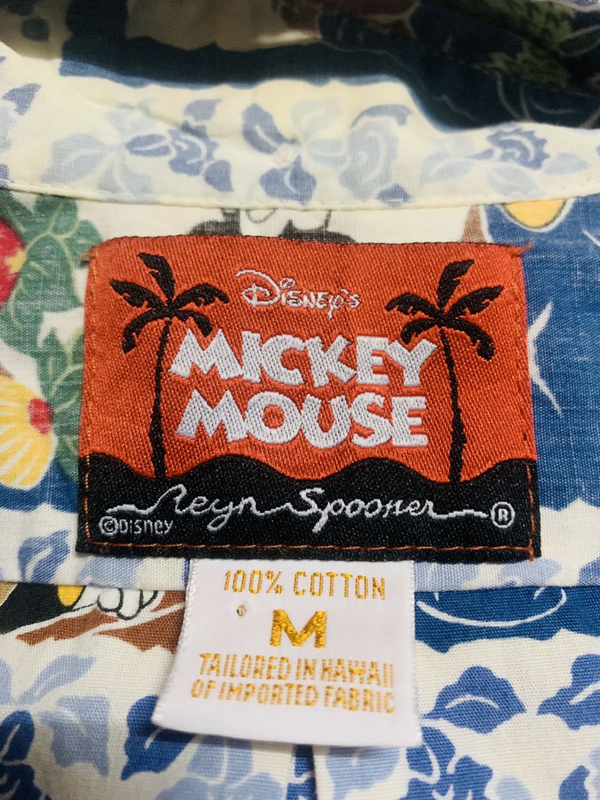 Disney × Reyn Spooner Reyn Spooner disney Mickey comics Hawaiian shirt Size US M / EU 48-50 / 2 - 8 Thumbnail