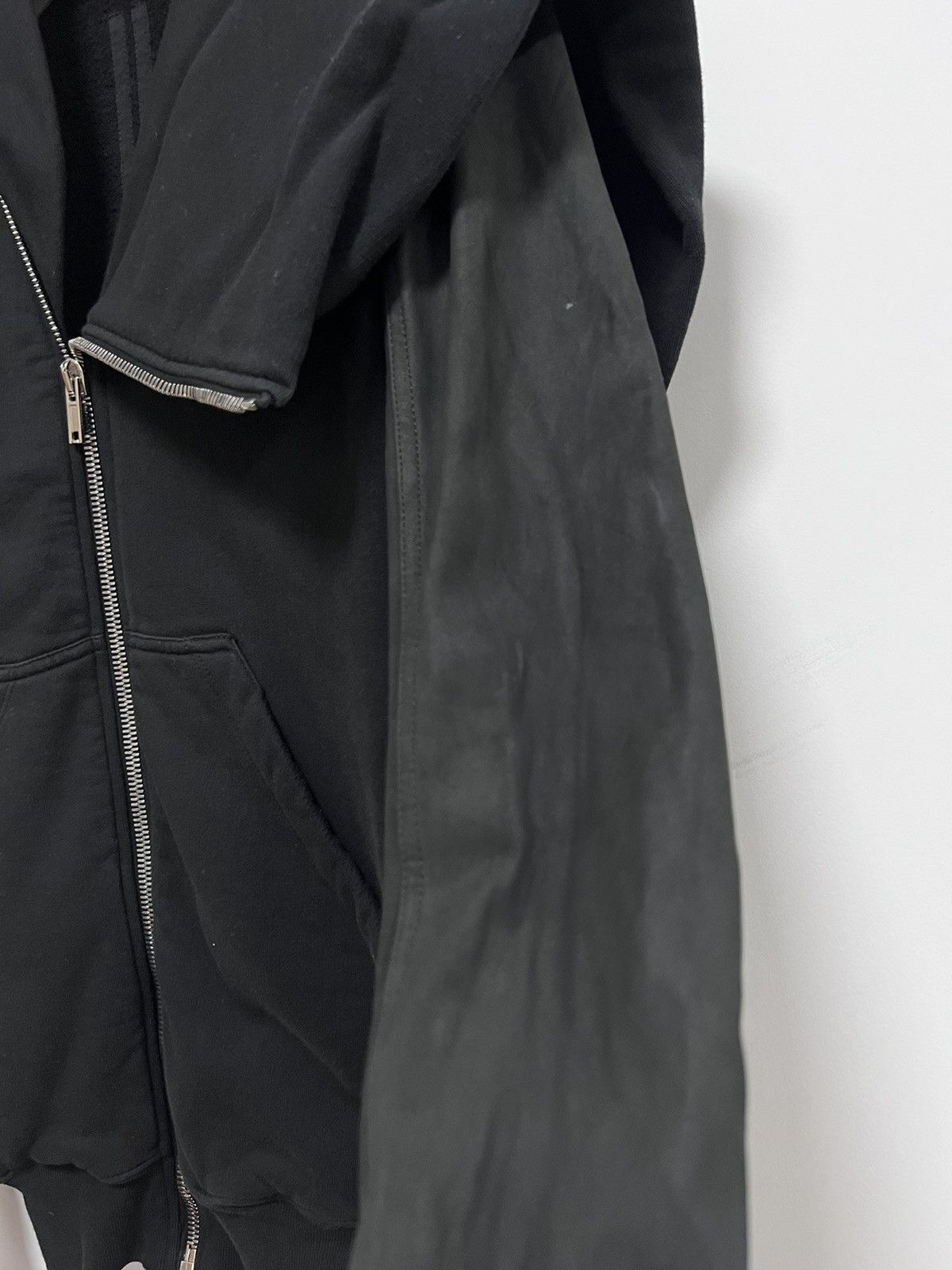 Rick Owens Drkshdw Rick owens drkshdw leather sleeves mountain hoodie sz s Size US S / EU 44-46 / 1 - 4 Thumbnail